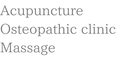 Acupuncture Osteopathic clinic Massage